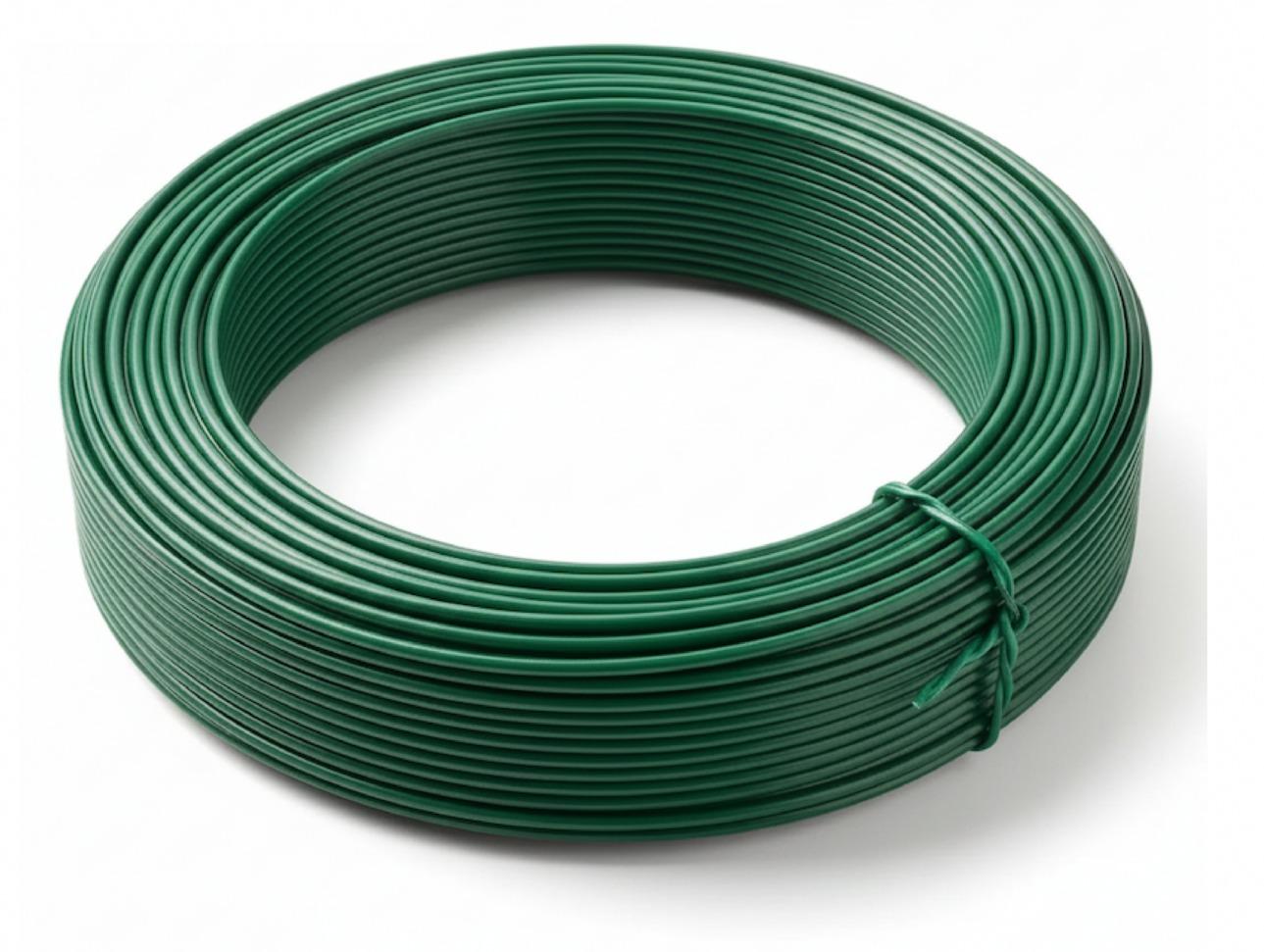 Fil de tension plastifié